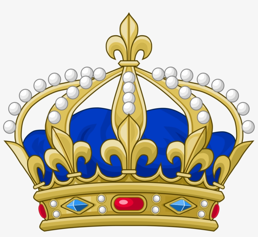Blue King Crown Flag A Proposed Flag Of France PNG Image