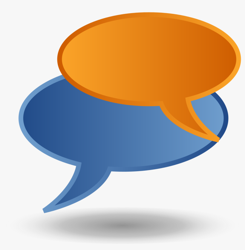 File - Chat Bubbles - Svg - Chat Agent, transparent png download