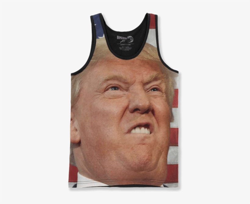 Donald Trump's Face V2 - Trump Face T Shirt, transparent png download