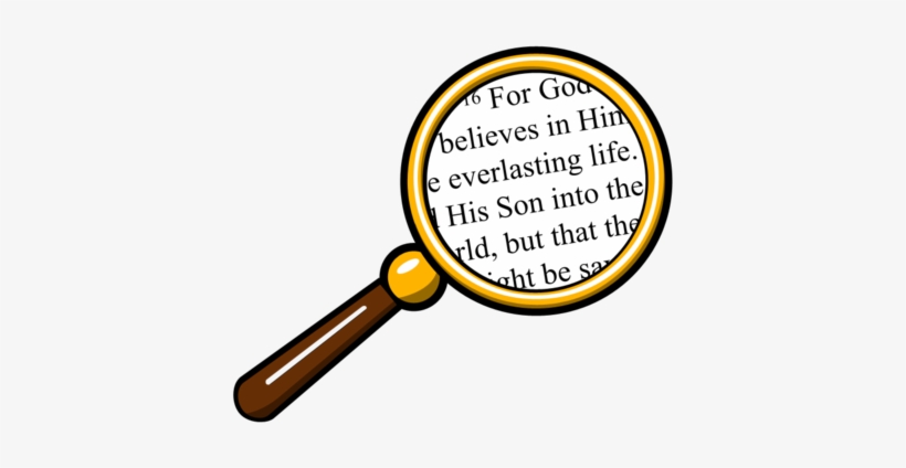 Mormon Share Magnifying Glass Clip Art - Magnifying Glass With Cross, transparent png download