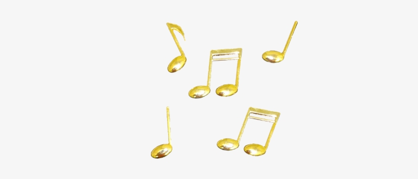 Gold Note Music Png, transparent png download