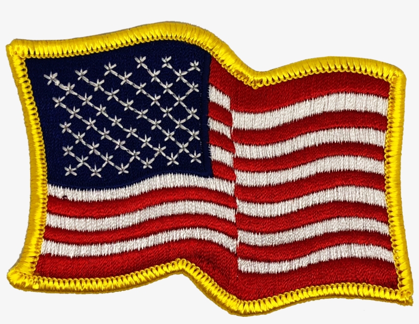 United States Of America Flag Patch - Crochet, transparent png download