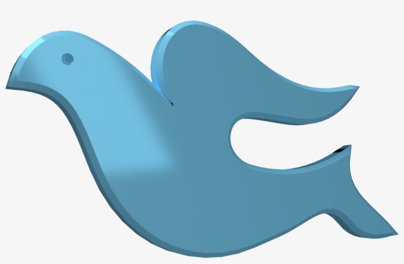 Dove Symbol Png - Bottlenose Dolphin, transparent png download