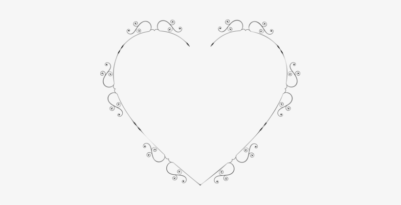 Heart Picture Frames Computer Icons Line Art - Heart, transparent png download