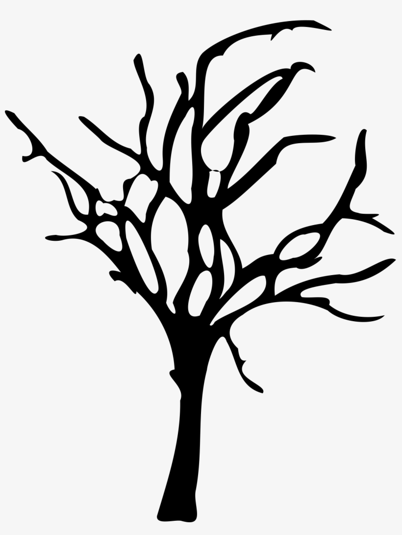 Halloween ~ Incredible Halloween Png Photo Inspirations - Scary Tree Clipart, transparent png download