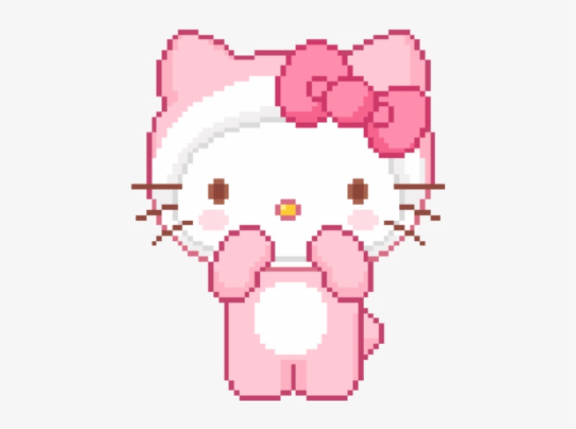 Report Abuse - Hello Kitty Pixel Png, transparent png download