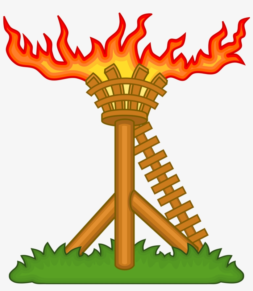 Open - Beacon Fire Clipart, transparent png download