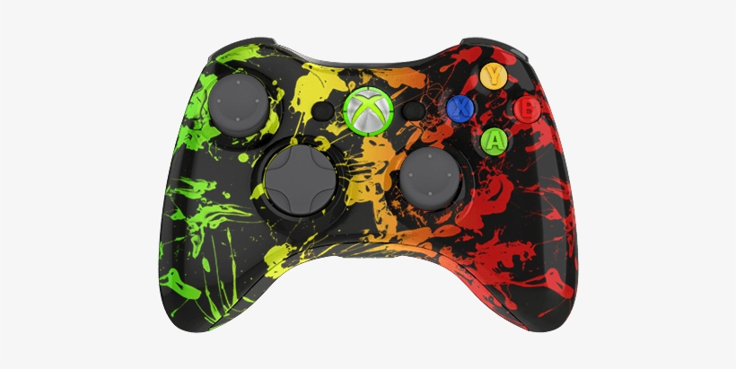 Rasta - Rasta Xbox 360 Controller, transparent png download