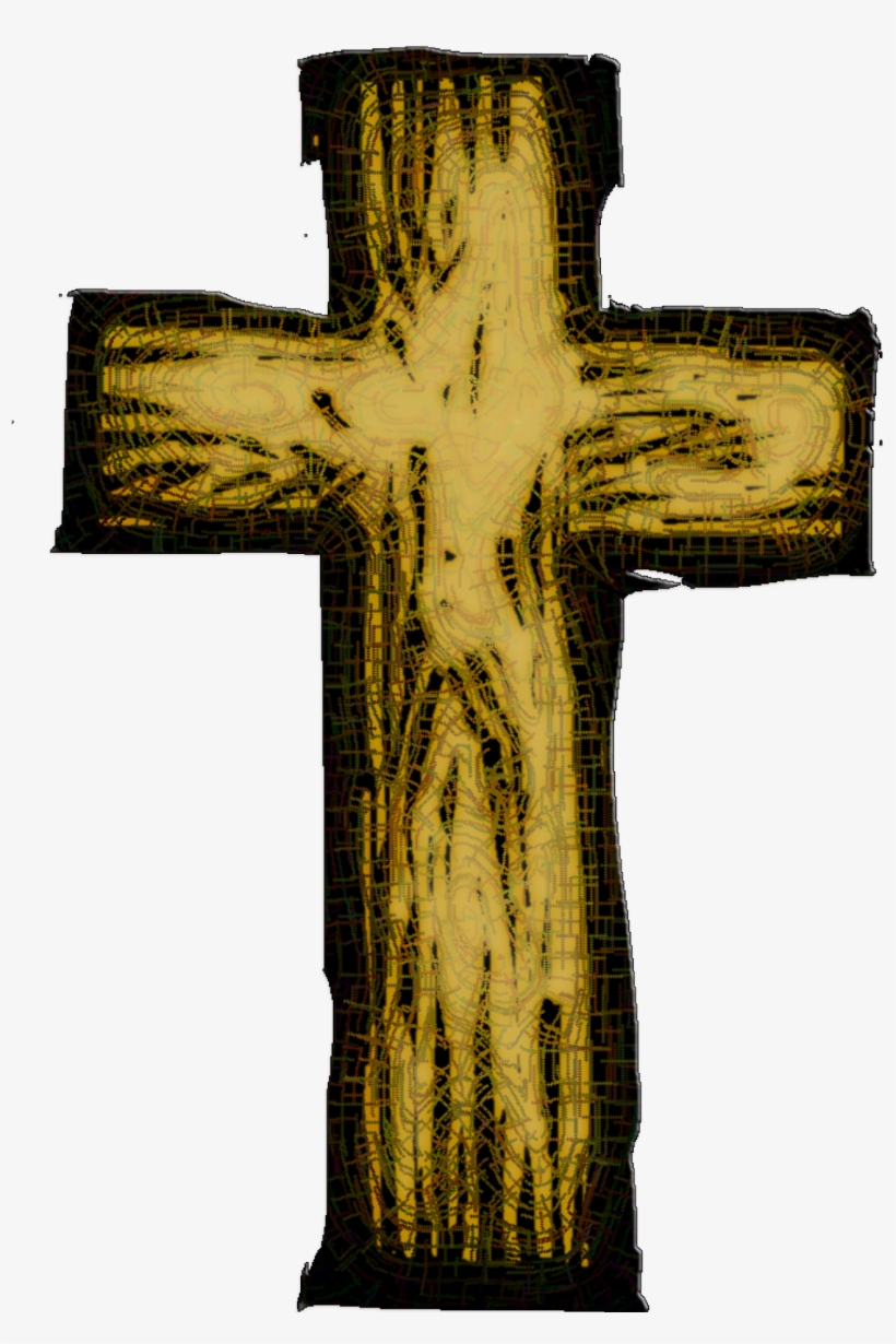 More - Wooden Cross - Crucifix Clip Art, transparent png download