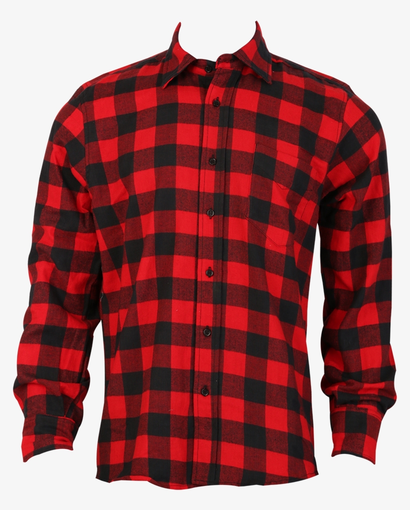 Man Shirt Cotton Flannel - Flannel Clipart Png, transparent png download