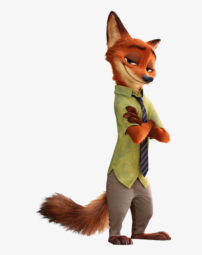 Zootopia Png - Nick Wilde, transparent png download