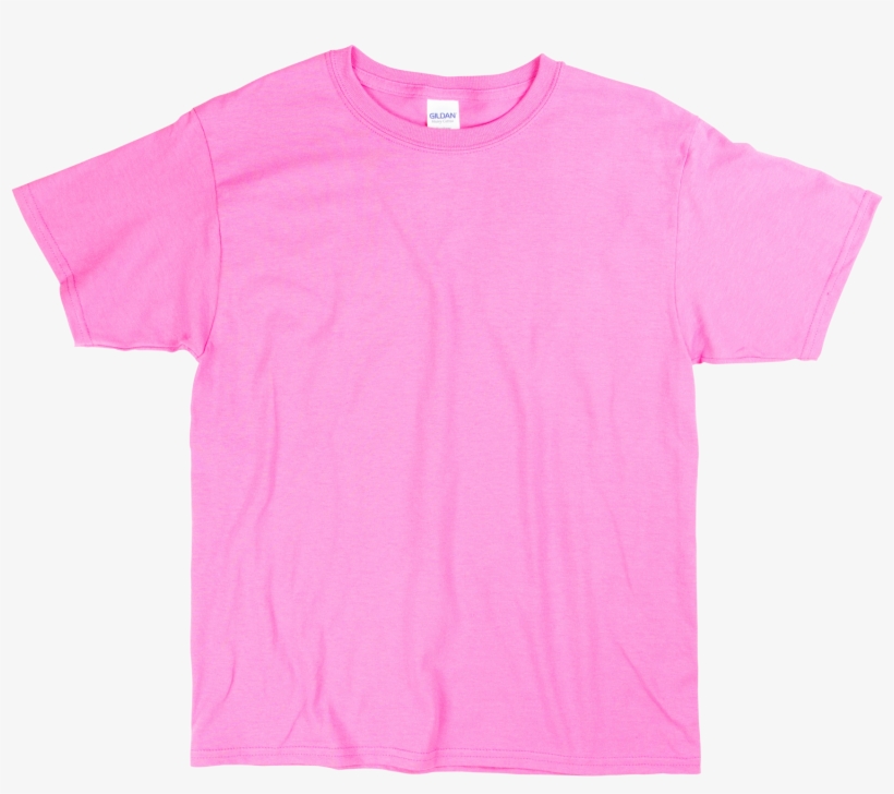 Gd 5000b - Light Pink Gildan Shirt, transparent png download