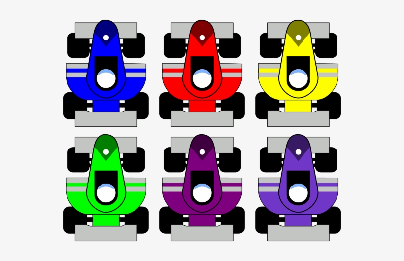 Preview - Top Down Race Car, transparent png download