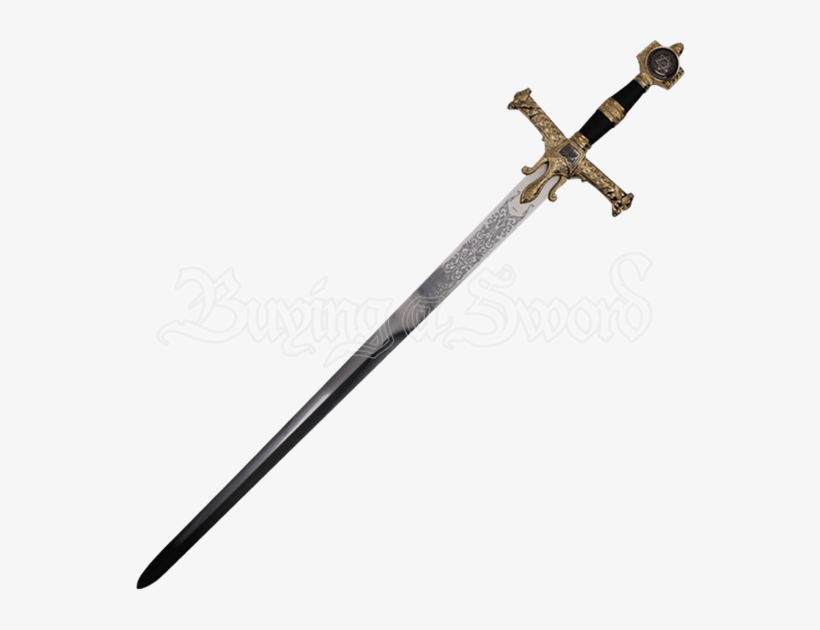 Black King Solomon Sword - Wuu Jau K-4914-rd King Solomon Sword, 48", transparent png download
