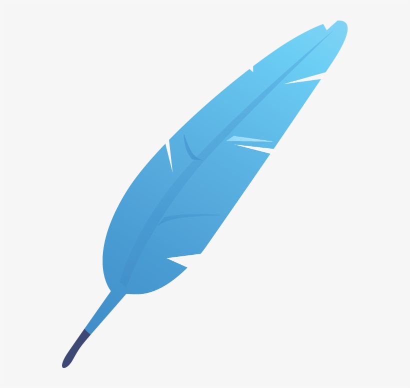 Academic Editing Usa Feather Pen Png - Portable Network Graphics, transparent png download