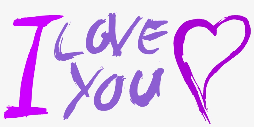 Free Download - Love U Png Text, transparent png download