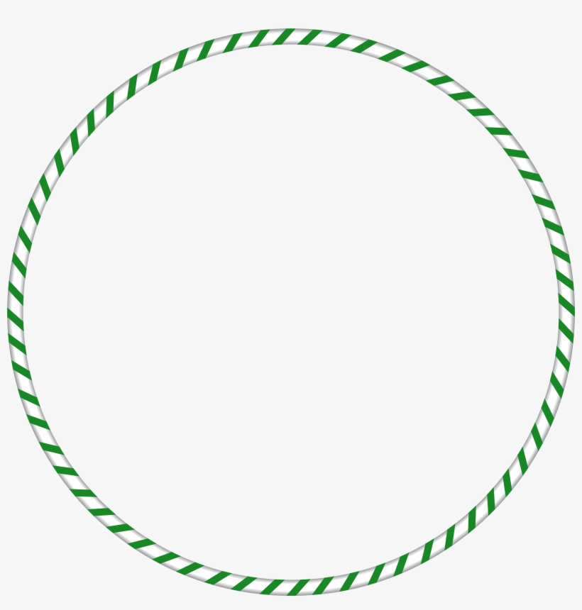 Christmas Png Spearmint Round Border Frame Gallery, transparent png download