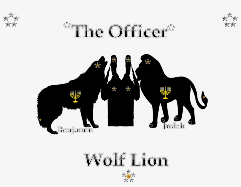 Officer Wolf Lion - Wolf Shape Vinyl Decal Outdoor Weatherproof Select, transparent png download