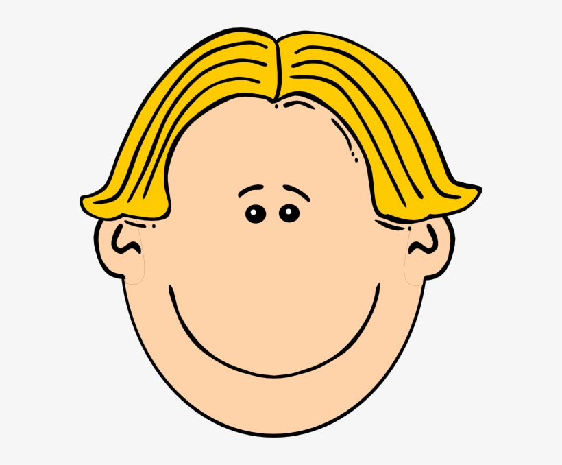 Clip Art Blonde Boy, transparent png download