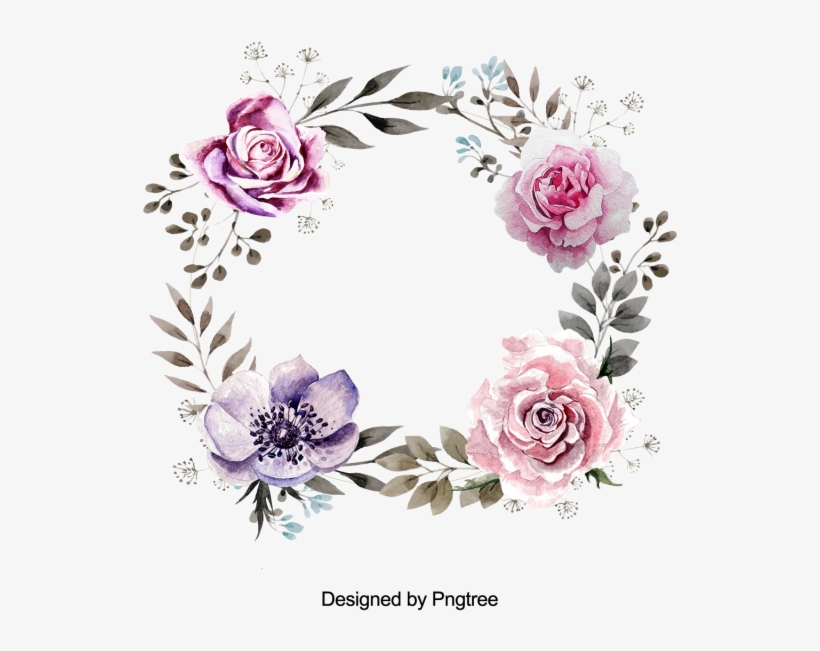 Flower,wreath - Flower, transparent png download