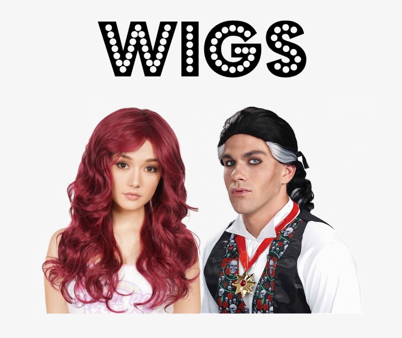 Rockstar Brand Wigs - Adult Gothic Vampire Men Wig, transparent png download