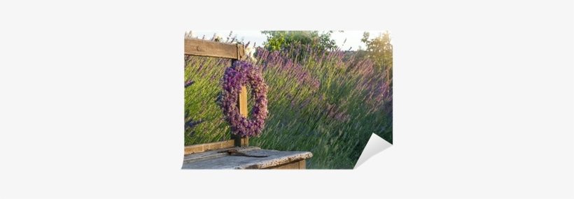 Wianek Lawendowy Na Drzwi, transparent png download