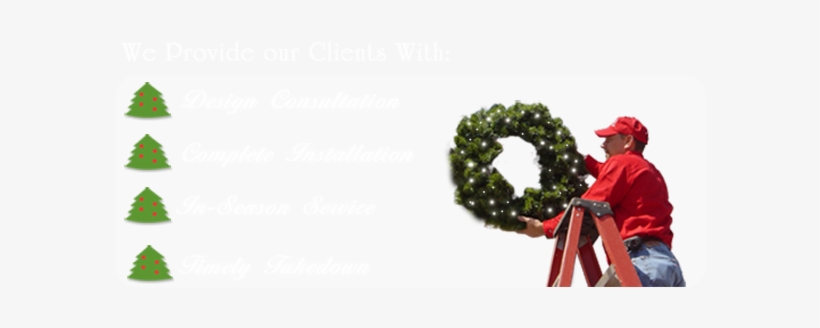 We Provide Custom Christmas Light Installation In St - Missouri, transparent png download