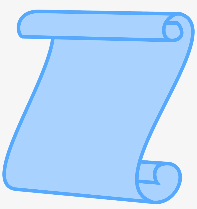 Free Clip Art Borders Scroll Free Clipart Images - Scroll Blue, transparent png download