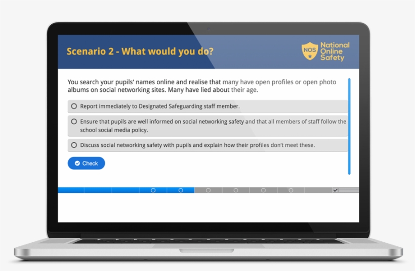 Online Safety Course - Netbook, transparent png download