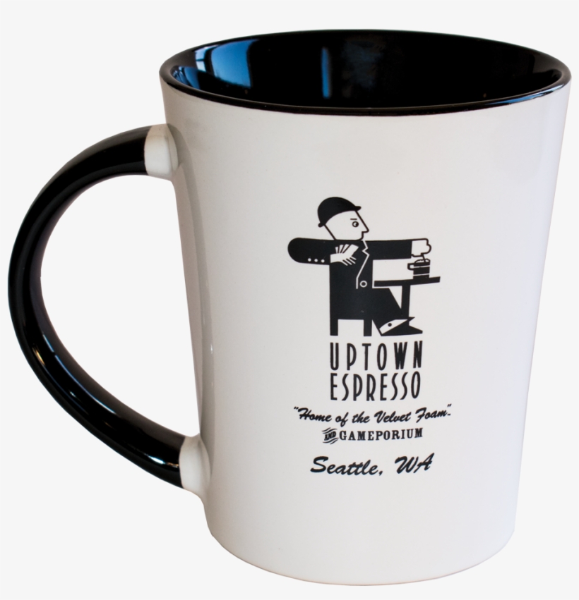 12 Ounce Ceramic Coffee Mug - Uptown Espresso, transparent png download