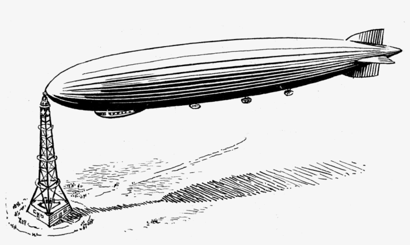 Zeppelin Png Free Download - Zeppelin Png, transparent png download