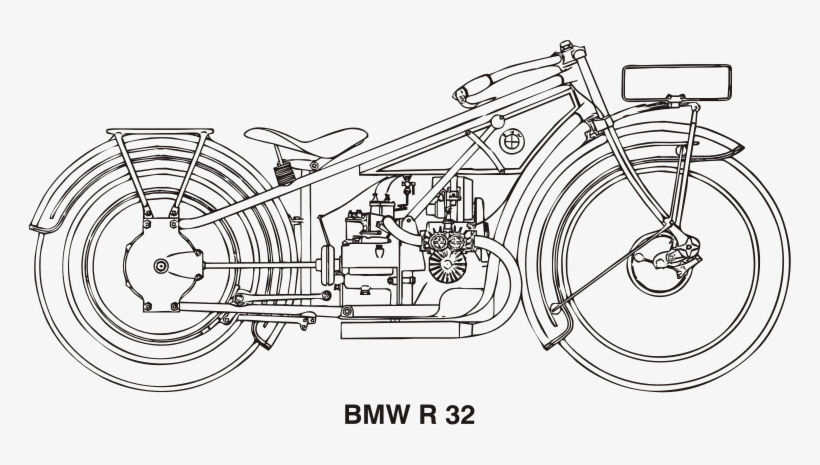 Bmw Touring Clipart Icon Png - Bmw R32, transparent png download