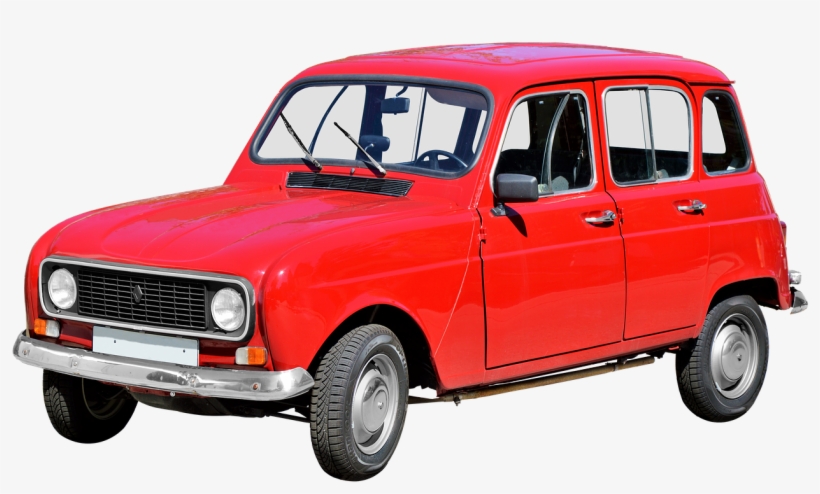 France, Renault R4, Classic, Oldtimer, transparent png download