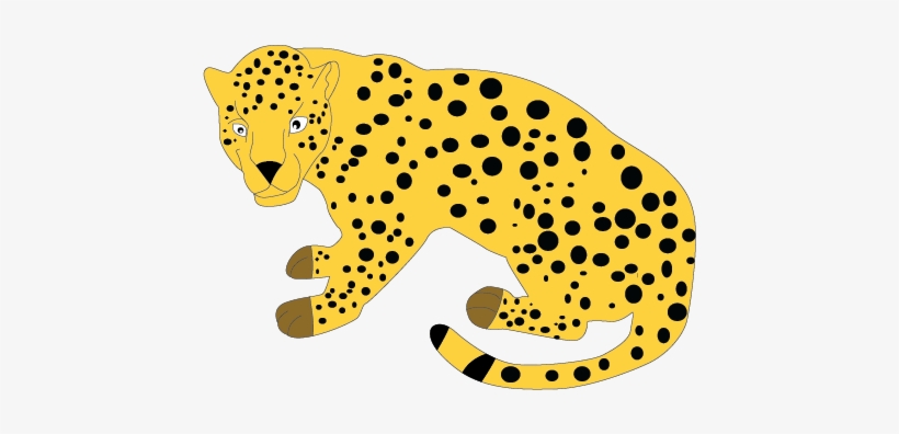 Leopard Clipart Animal Print - Leopard, transparent png download