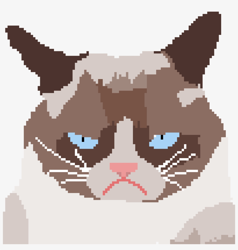 Grumpy Cat - Domestic Short-haired Cat, transparent png download