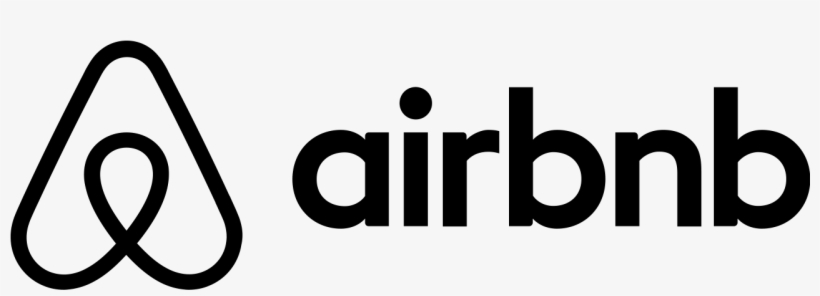 Airbnb Logo Black Transparent Airbnb Logo White Png Png Image Transparent Png Free Download On Seekpng