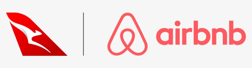 Qantas And Airbnb Logo - Airbnb, transparent png download