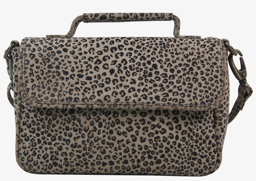 Leopard Print Bag - Cowboysbag-handbags - Bag Zanzibar - Brown, transparent png download