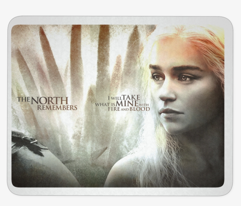 Custom Tv Mouse Pad With Game Of Thrones Daenerys Targaryen - Daenerys Of Game Of Thrones, transparent png download
