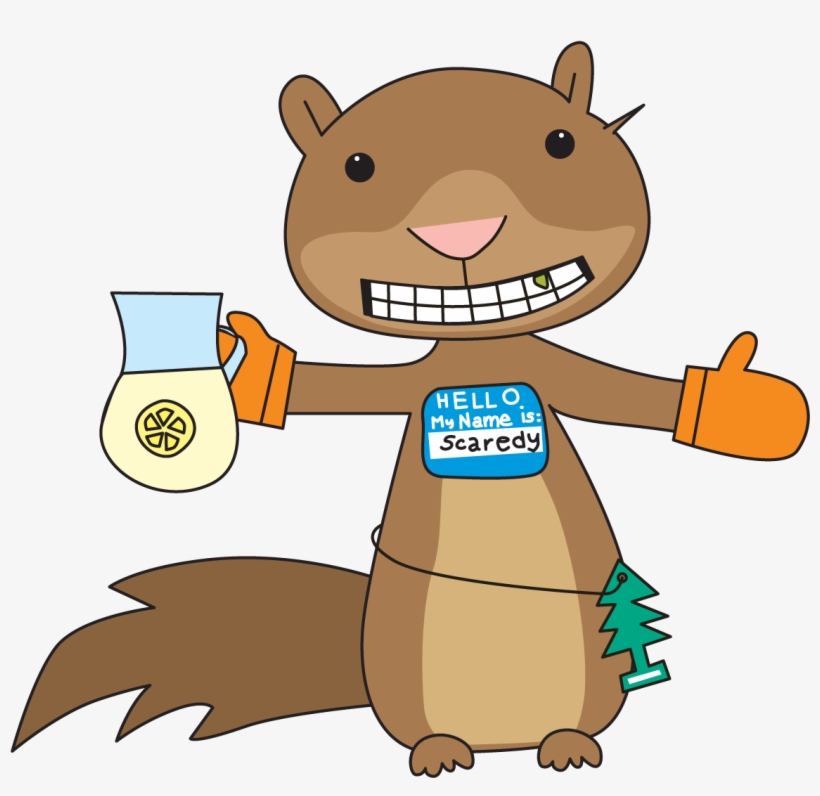 Scaredy Squirrel Clipart - Scaredy Squirrel Transparent Background, transparent png download