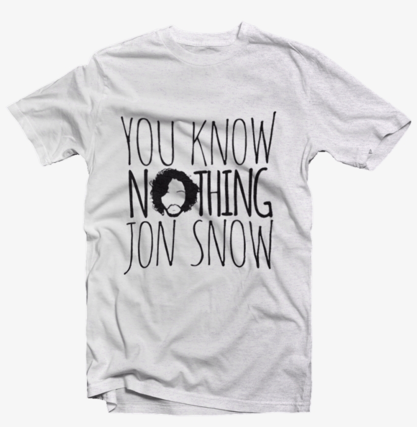 You Know Nothing, Jon Snow - Active Shirt, transparent png download
