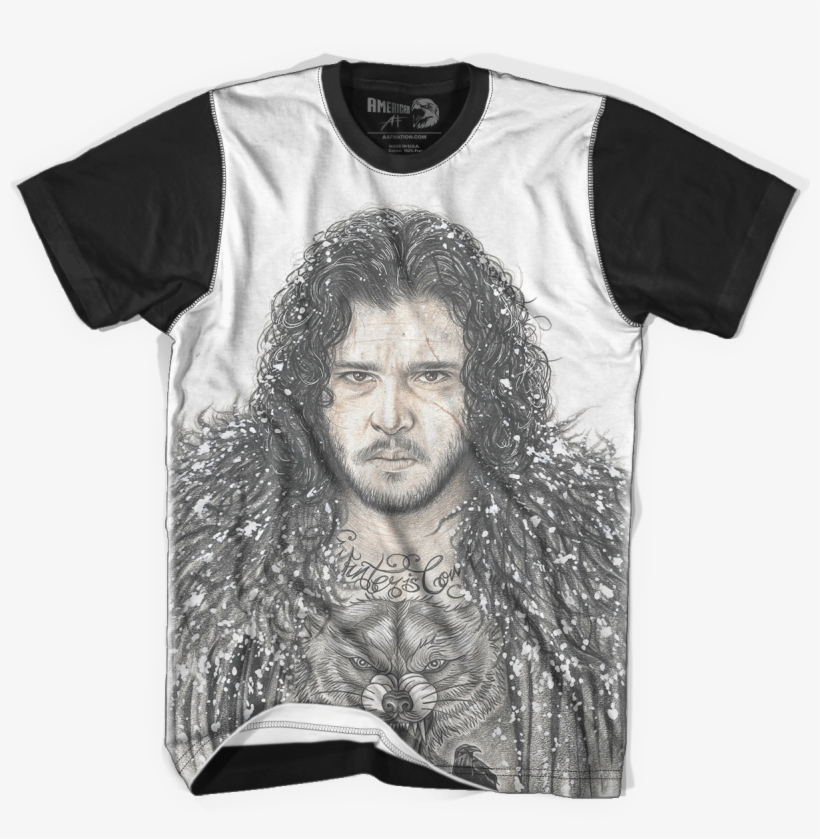 Jon Snow Inked - Bill The Butcher Shirt, transparent png download