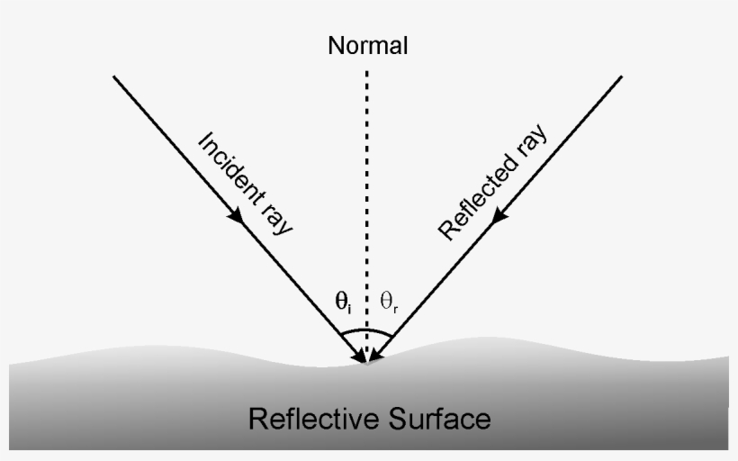 The Normal Is The Perpendicular Dawn To The Polished - Diagram, transparent png download