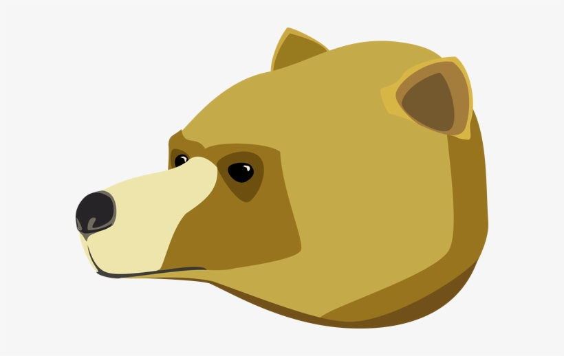Cartoon Bear From Side, transparent png download