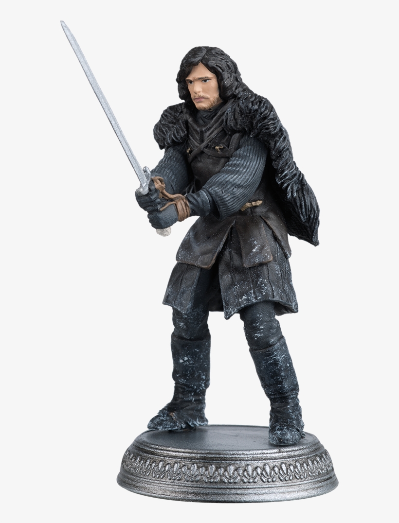 Got Uk Fig 004 Jon Snow - Game Of Thrones Metal Figures, transparent png download