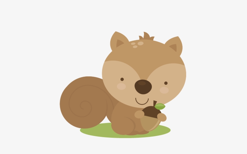 Woodland Squirrel Clipart - Squirrel, transparent png download