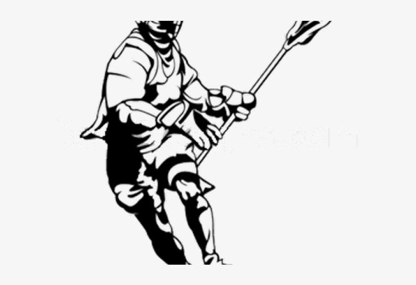 Free On Dumielauxepices Net Boys - Black And White Lacrosse Clipart, transparent png download