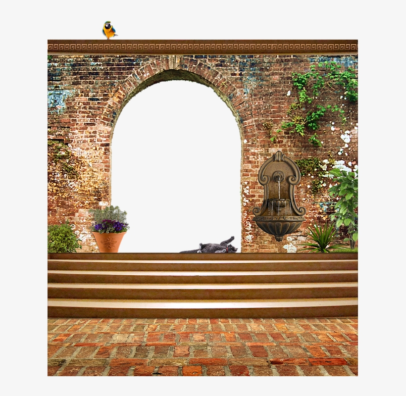 Lay Riser And Tread Bricks - Brick Archway Png, transparent png download