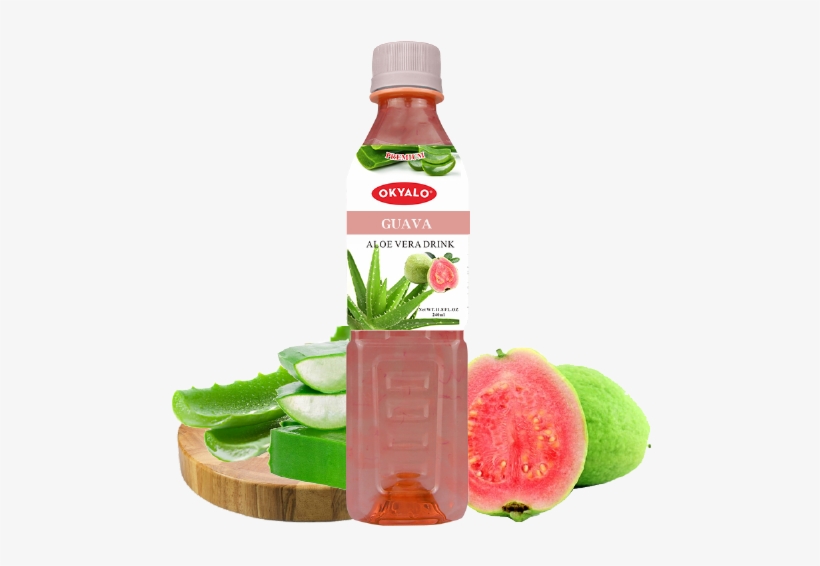 350ml Guava Flavor Aloe Vera Beverage - Aloe Vera Y Uva, transparent png download