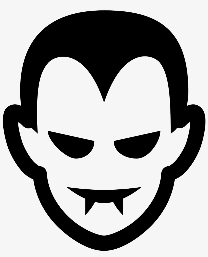 Free Vampire Fangs Tumblr Transparent - Vampire Black And White, transparent png download